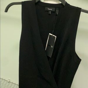 Theory faux wrap top